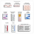 Naomi 20 Piece First Aid Kit in Stylish Heathered Pouch | https://www.bestnamebadges.com