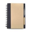 Spiral Bound Notebook & Harvest Pen | https://www.bestnamebadges.com