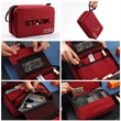 Foldable Travel Toiletry Bag | https://www.bestnamebadges.com