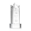 Berkeley Star on Padova Base - Clear | https://www.bestnamebadges.com