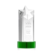 Berkeley Star on Stanrich Base - Green | https://www.bestnamebadges.com