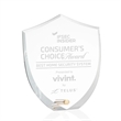 Polaris Shield Award - Gold | https://www.bestnamebadges.com