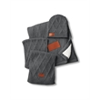 Leeman Trellis Knit Gift Set | https://www.bestnamebadges.com