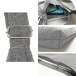 Tote Bag Shopping Grocery Canvas Crossbody Hobo Handbag | https://www.bestnamebadges.com