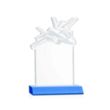 Top Gun Award - Sky Blue | https://www.bestnamebadges.com