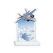 Top Gun VividPrint™ Award - Clear | https://www.bestnamebadges.com
