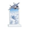 Top Gun VividPrint™ Award - Clear | https://www.bestnamebadges.com
