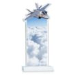 Top Gun VividPrint™ Award - Clear | https://www.bestnamebadges.com