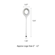 Voice Control Remote Emergency LED Light | https://www.bestnamebadges.com
