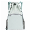 Drawstring Backpack With Reflective Strips | https://www.bestnamebadges.com