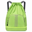 Foldable Drawstring Backpack With Reflective Strip | https://www.bestnamebadges.com