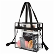 Stadium Approved PVC Tote Shoulder Bag | https://www.bestnamebadges.com