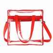 Stadium Approved PVC Tote Shoulder Bag | https://www.bestnamebadges.com