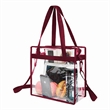 Stadium Approved PVC Tote Shoulder Bag | https://www.bestnamebadges.com
