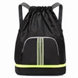 Foldable Drawstring Backpack With Reflective Strip | https://www.bestnamebadges.com