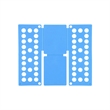 Cloth Shirt Folding Board | https://www.bestnamebadges.com