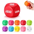 Stress Relief Cube Foam Dice | https://www.bestnamebadges.com