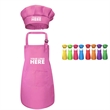 Apron With Hat Set For Kids | https://www.bestnamebadges.com