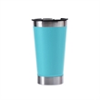 Stainless Steel Beer Mug With Built In Bottle Opener | https://www.bestnamebadges.com