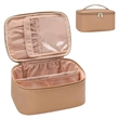 Large Capacity Portable Cosmetic Bag For Tavel with Divider | https://www.bestnamebadges.com