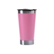 Stainless Steel Beer Mug With Built In Bottle Opener | https://www.bestnamebadges.com