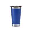 Stainless Steel Beer Mug With Built In Bottle Opener | https://www.bestnamebadges.com