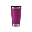 Stainless Steel Beer Mug With Built In Bottle Opener | https://www.bestnamebadges.com