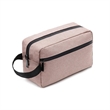 Travel Toiletry Bag With Divider & Handle For Cosmetic Tools | https://www.bestnamebadges.com