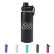 Stainless Steel Outdoor Large Capacity Sport Bottle & Handle | https://www.bestnamebadges.com