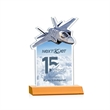 Top Gun VividPrint™ Award - Amber | https://www.bestnamebadges.com