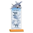 Top Gun VividPrint™ Award - Amber | https://www.bestnamebadges.com