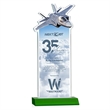 Top Gun VividPrint™ Award - Green | https://www.bestnamebadges.com