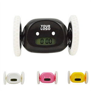 Alarm Clock on Wheels
