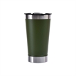 Stainless Steel Beer Mug With Built In Bottle Opener | https://www.bestnamebadges.com