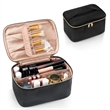 Large Capacity Portable Cosmetic Bag For Tavel with Divider | https://www.bestnamebadges.com