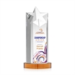 Berkeley VividPrint™ Award on Condor Base - Amber | https://www.bestnamebadges.com