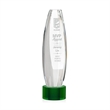 Hoover Award on Marvel Base - Green | https://www.bestnamebadges.com