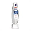 Hoover VividPrint™ Award on Robson Base - Clear | https://www.bestnamebadges.com