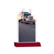 Longhaul VividPrint™ Award - Red | https://www.bestnamebadges.com