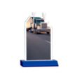 Longhaul VividPrint™ Award - Blue | https://www.bestnamebadges.com