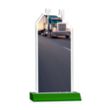 Longhaul VividPrint™ Award - Green | https://www.bestnamebadges.com