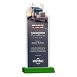 Longhaul VividPrint™ Award - Green | https://www.bestnamebadges.com