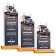 Longhaul VividPrint™ Award - Amber | https://www.bestnamebadges.com