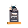 Longhaul VividPrint™ Award - Amber | https://www.bestnamebadges.com