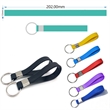 Silicone Keychain Bracelet Inspirational Key Ring | https://www.bestnamebadges.com