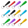 Silicone Keychain Bracelet Inspirational Key Ring | https://www.bestnamebadges.com