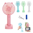 Portable USB Charging Mini Handheld Fan | https://www.bestnamebadges.com