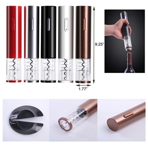 Electric Wine Bottle Opener With Foil Cutter