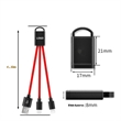 3-in-1 aluminum Charging Cables | https://www.bestnamebadges.com