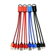 3-in-1 aluminum Charging Cables | https://www.bestnamebadges.com